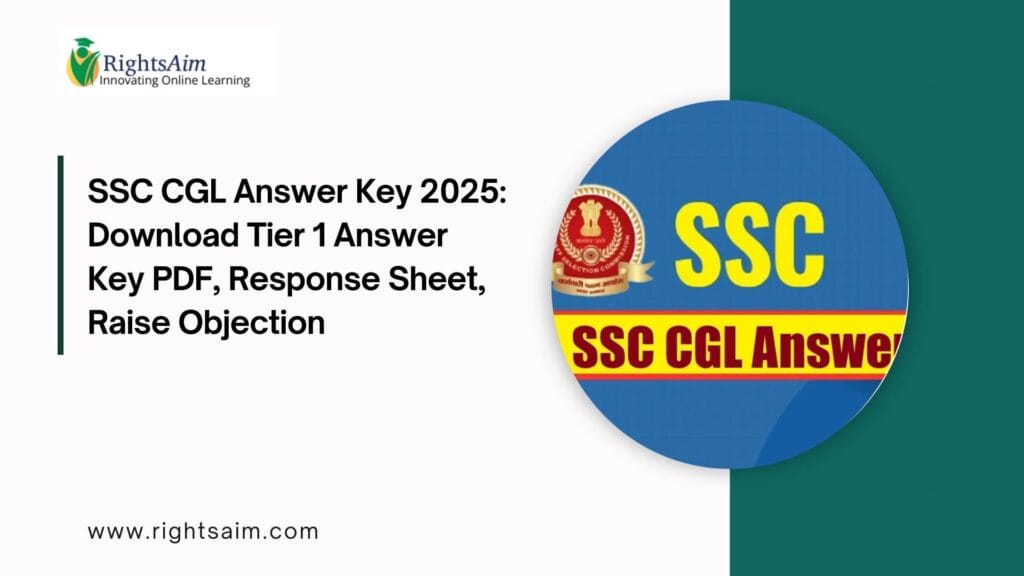 SSC CGL Answer Key 2025