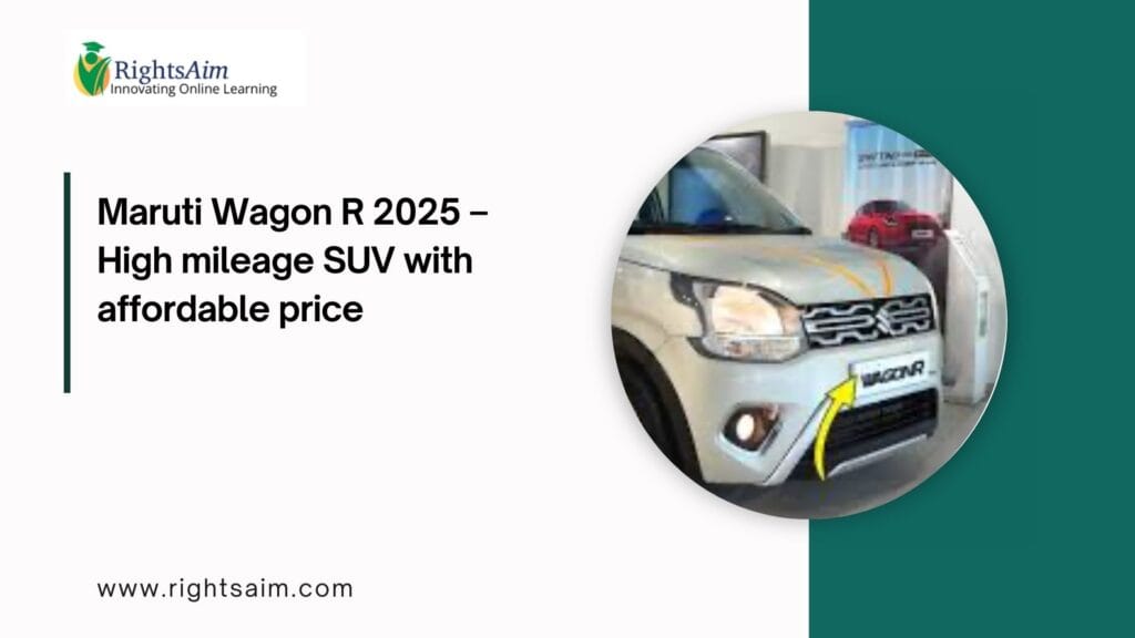 Maruti Wagon R 2025 – High mileage
