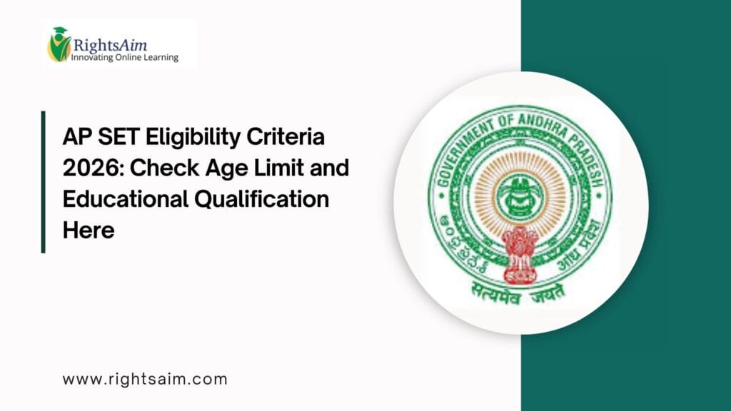 AP SET Eligibility Criteria 2026: Check Age Limit and Educational Qualification Here