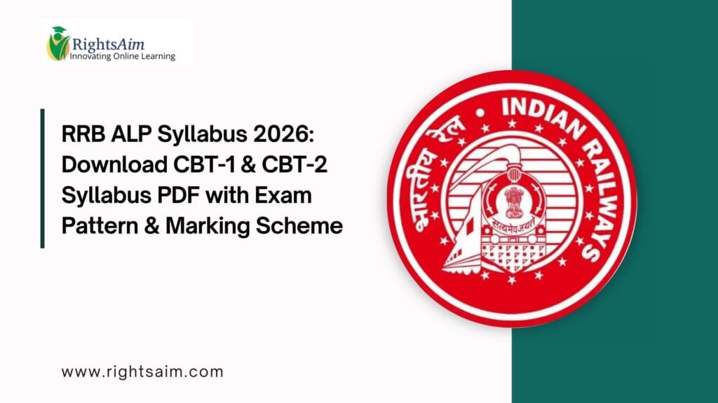 RRB ALP Syllabus 2026