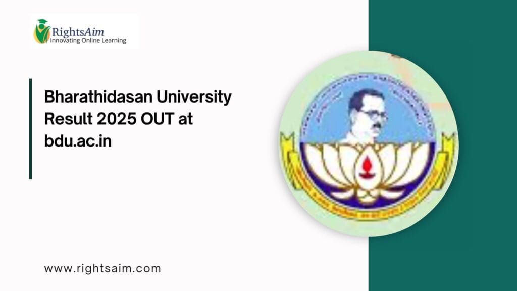 Bharathidasan University Result 2025