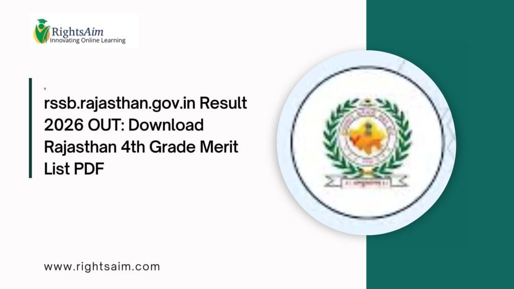 rssb.rajasthan.gov.in Result 2026