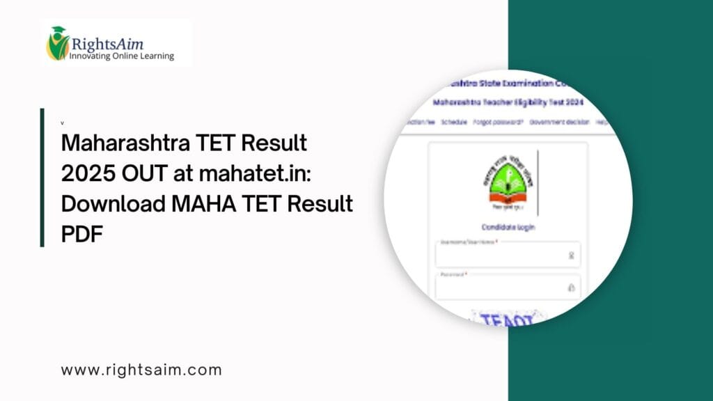 Maharashtra TET Result 2025