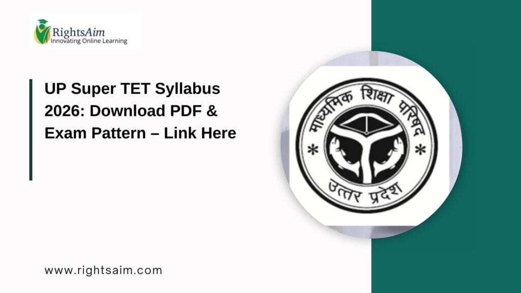 UP Super TET Syllabus 2026