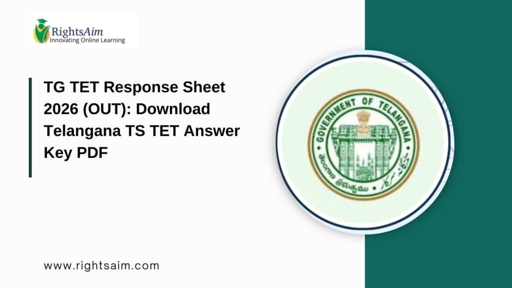 TG TET Response Sheet 2026