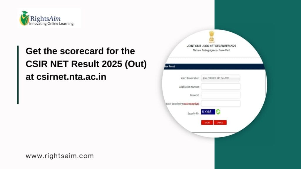 CSIR NET Result 2025