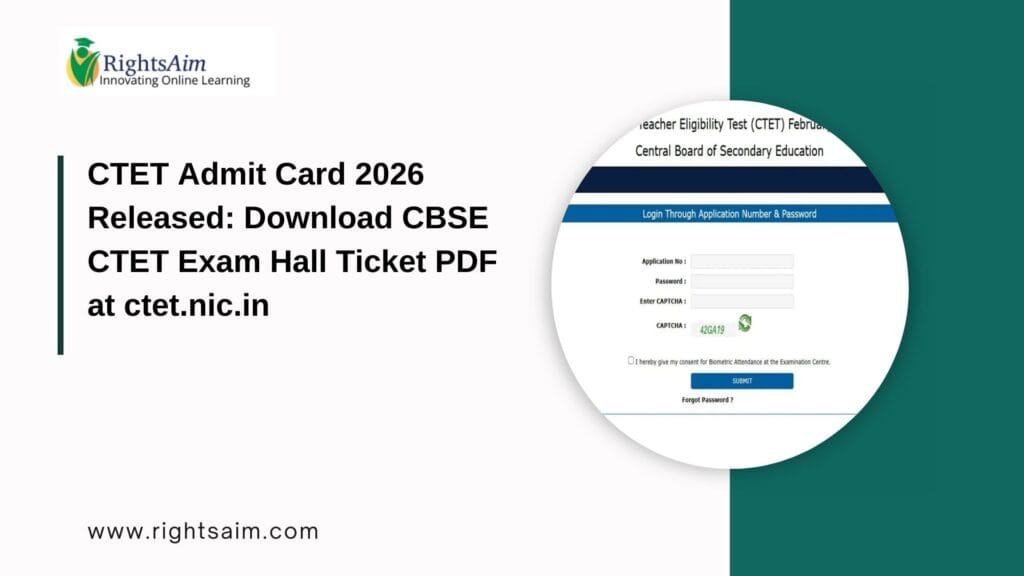 CTET Admit Card 2026