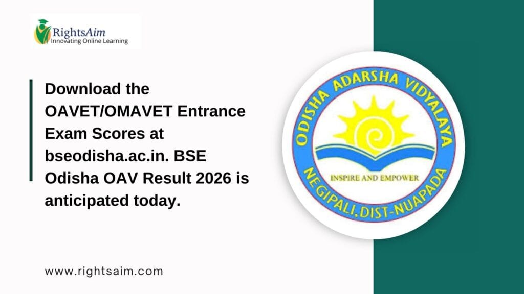 BSE Odisha OAV Result 2026