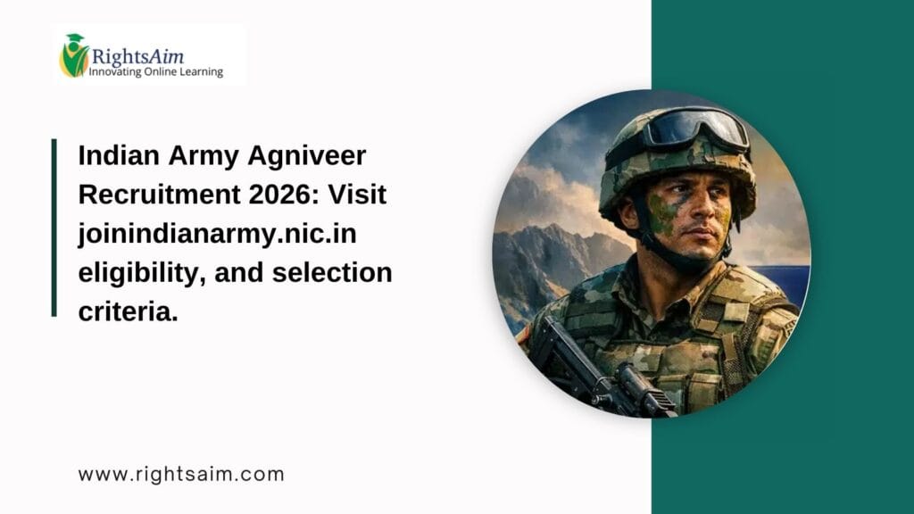 Indian Army Agniveer Recruitment 2026