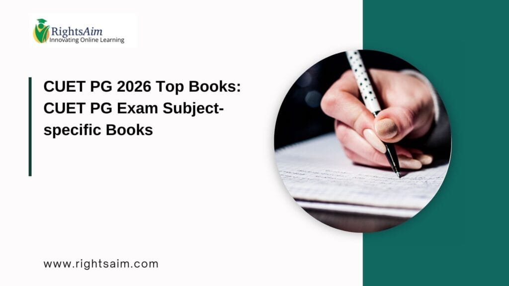 CUET PG 2026 Top Books