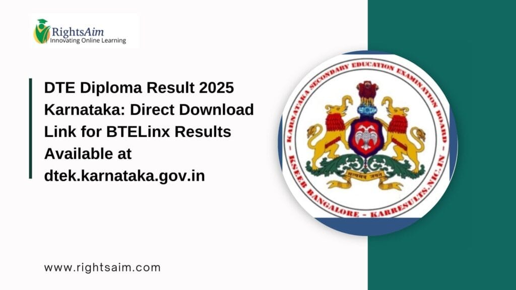 DTE Diploma Result 2025