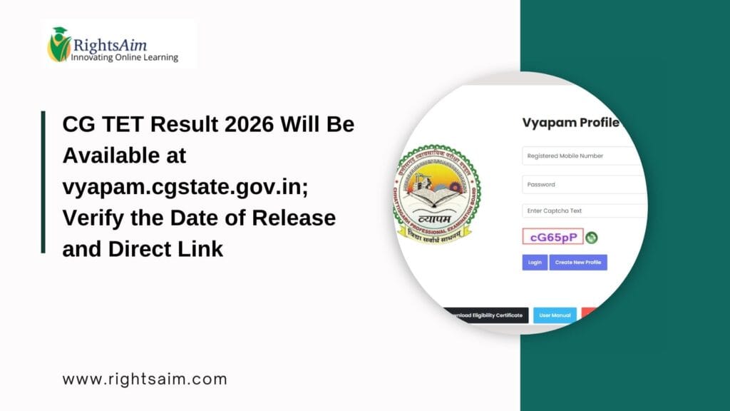 CG TET Result 2026