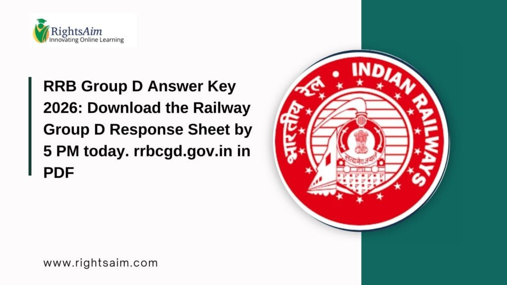 RRB Group D Answer Key 2026