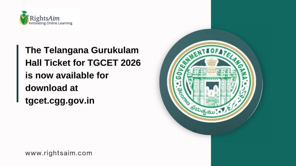 TGCET 2026 is now available for download at tgcet.cgg.gov.in