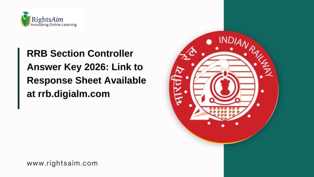RRB Section Controller Answer Key 2026