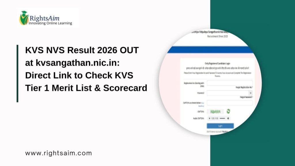 KVS NVS Result 2026