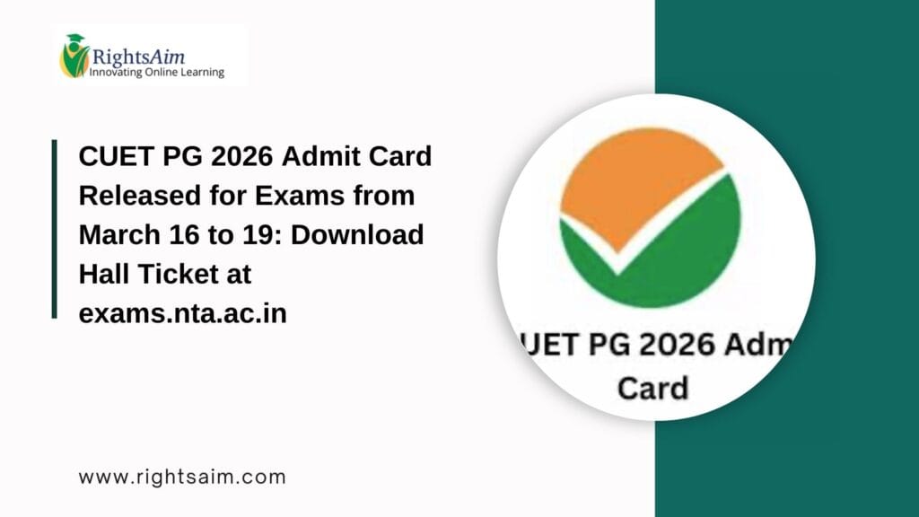 CUET PG 2026 Admit Card