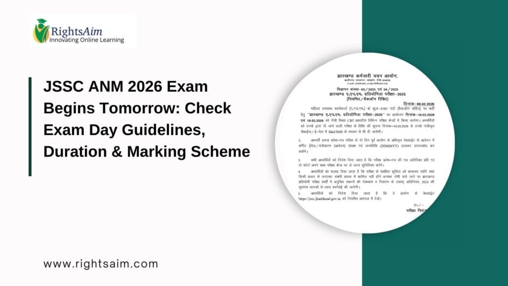 JSSC ANM 2026 Exam