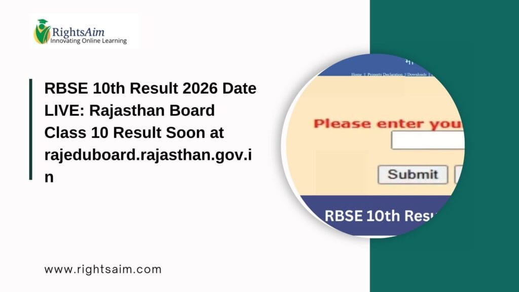 RBSE 10th Result 2026 Date