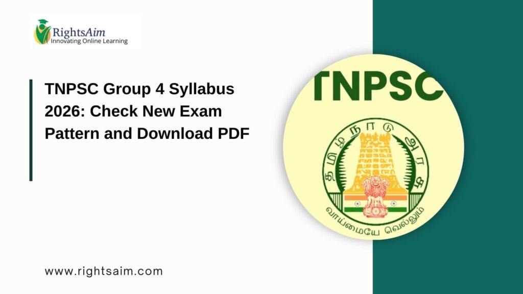 TNPSC Group 4 Syllabus 2026