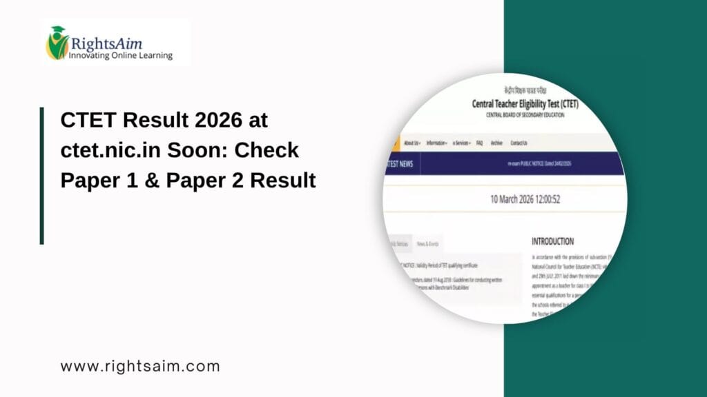 CTET Result 2026 at ctet.nic.in Soon