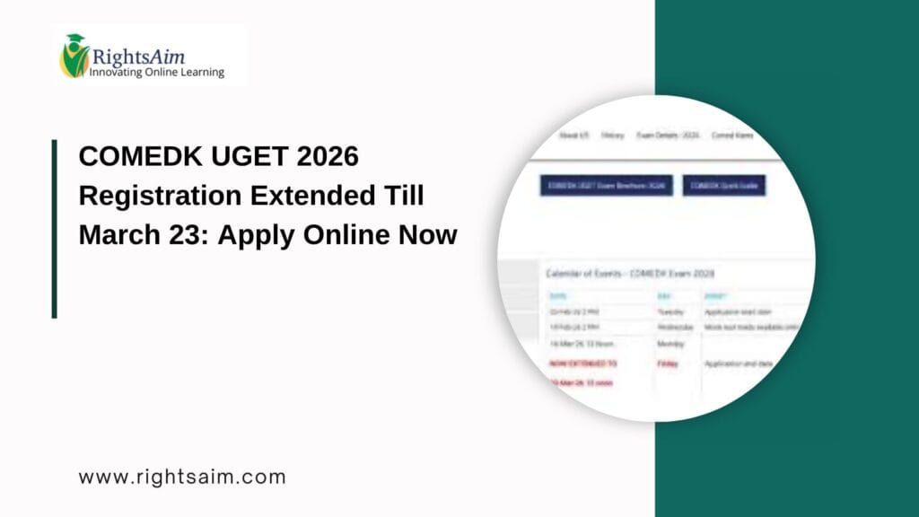 COMEDK UGET 2026 Registration