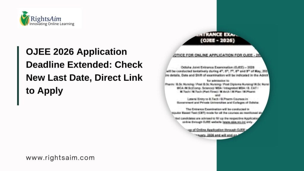 OJEE 2026 Application Deadline Extended