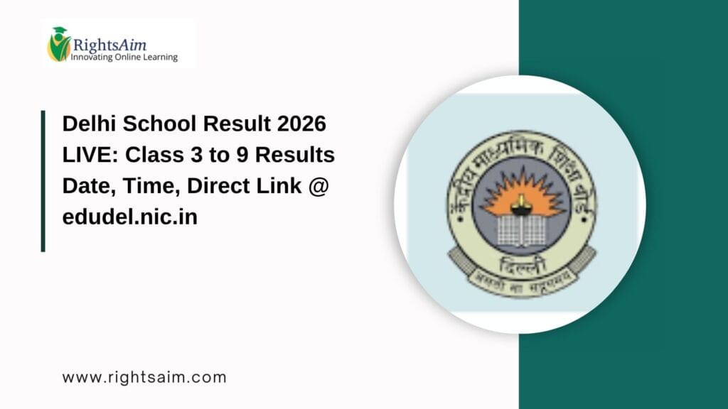 Delhi School Result 2026