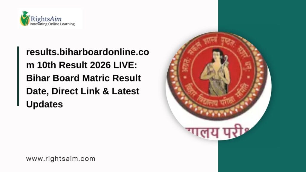 results.biharboardonline.com 10th Result 2026 LIVE