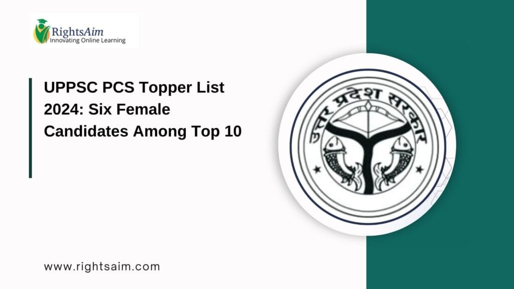 UPPSC PCS Topper List 2024
