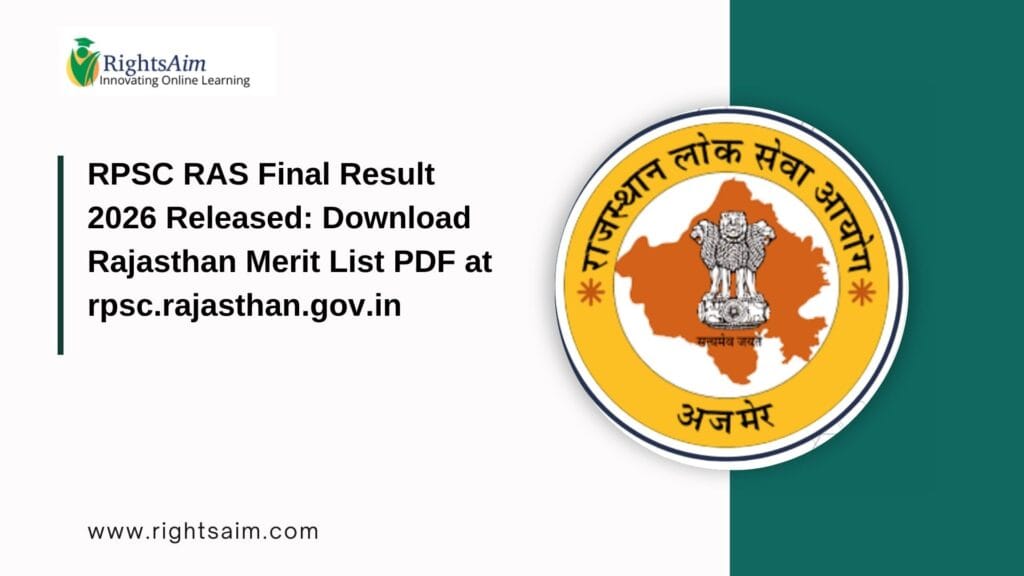 RPSC RAS Final Result 2026