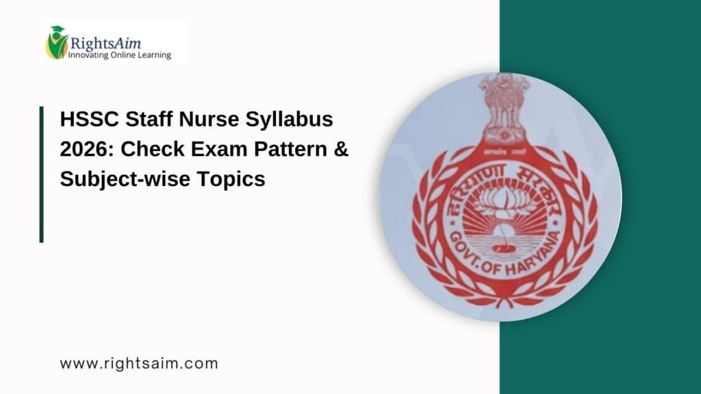 HSSC Staff Nurse Syllabus 2026