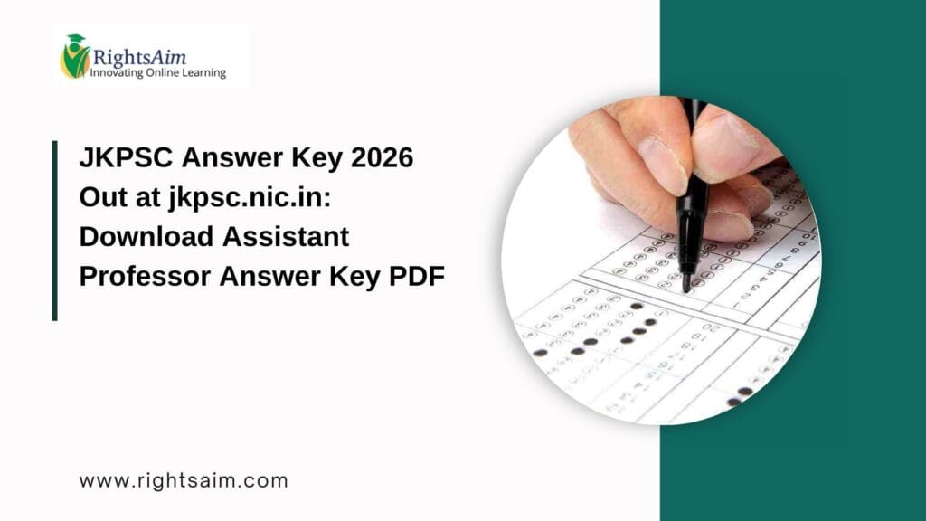 JKPSC Answer Key 2026