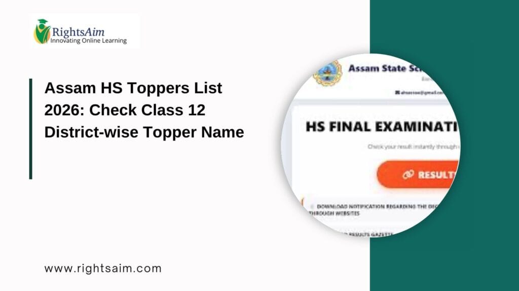 Assam HS Toppers List 2026