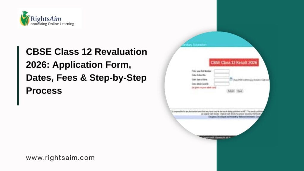 CBSE Class 12 Revaluation 2026