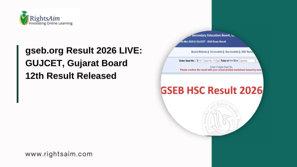 gseb.org Result 2026 LIVE