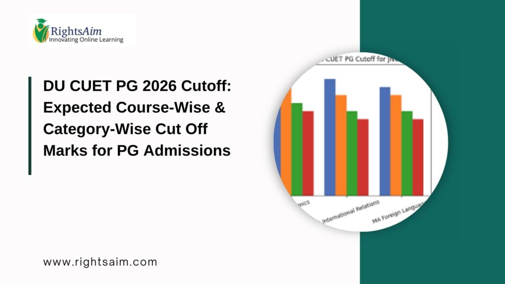 DU CUET PG 2026 Cutoff: rightsaim