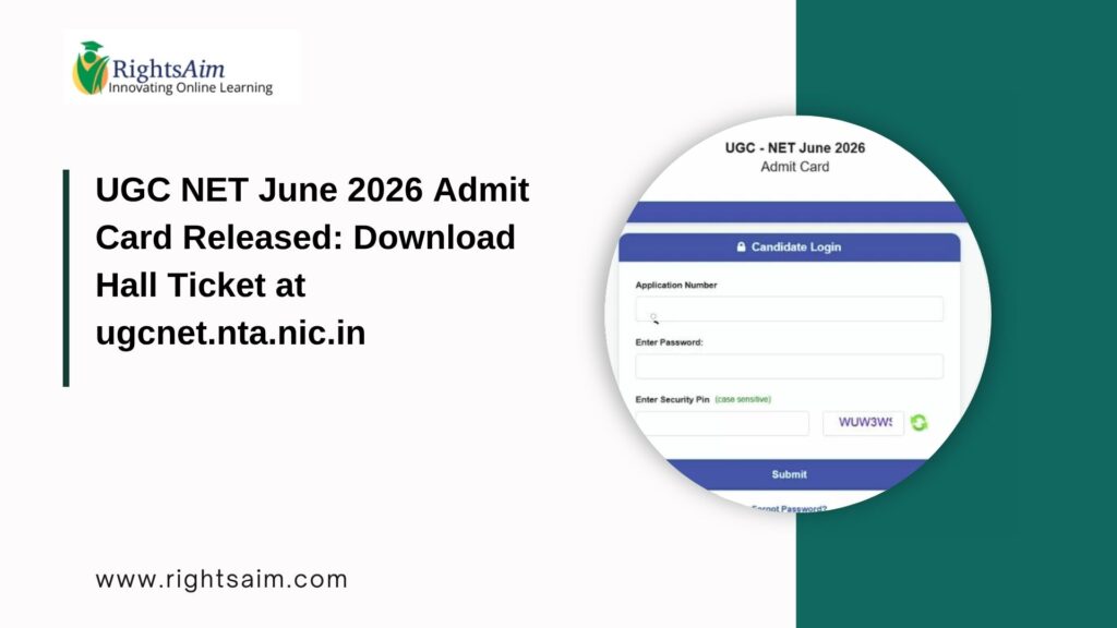 UGC NET June 2026 Admit Card