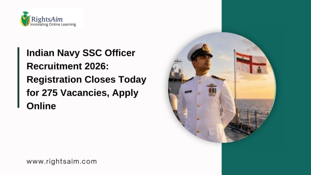 Indian Navy SSC Officer Recruitment 2026