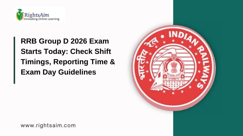 RRB Group D 2026 Exam