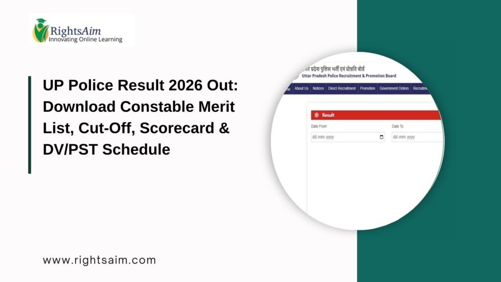 UP Police Result 2026