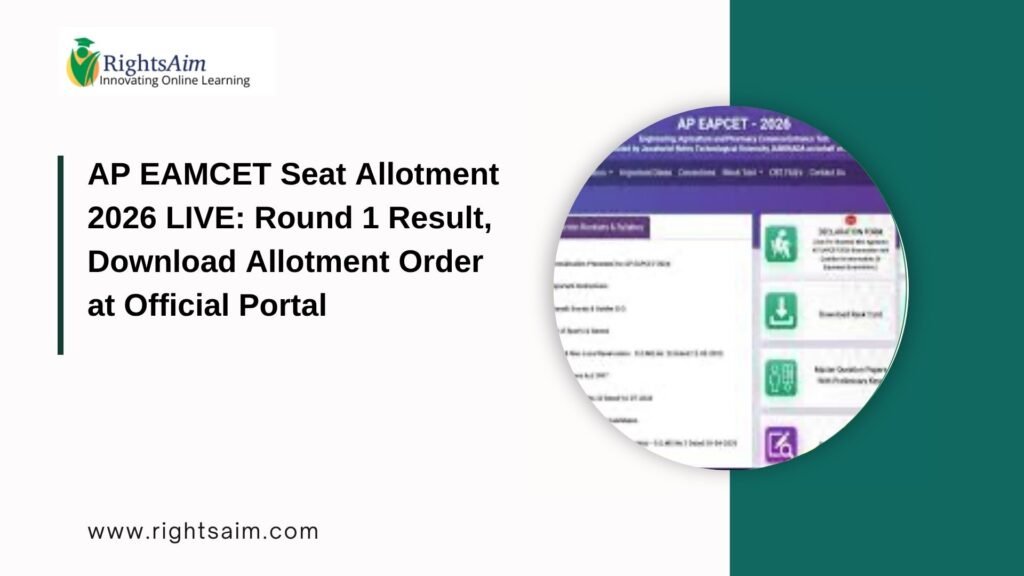 AP EAMCET Seat Allotment 2026