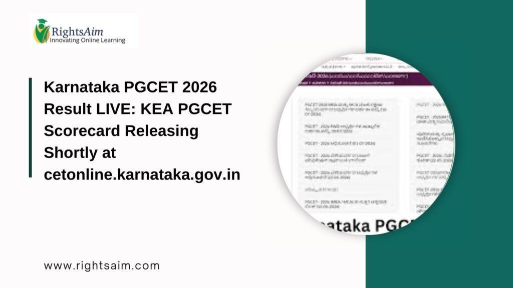 Karnataka PGCET 2026 Result