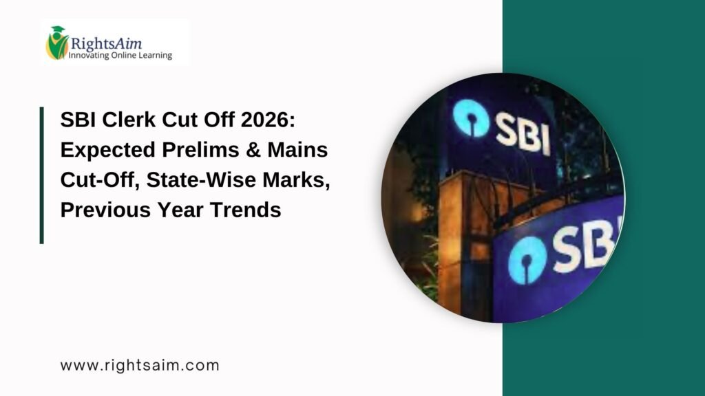 SBI Clerk Cut Off 2026