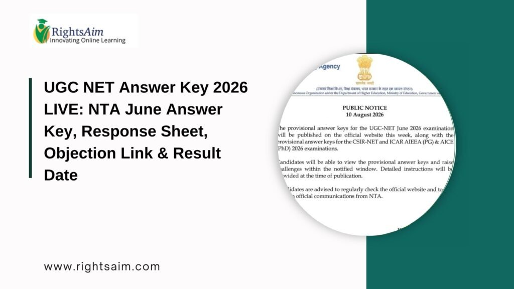 UGC NET Answer Key 2026