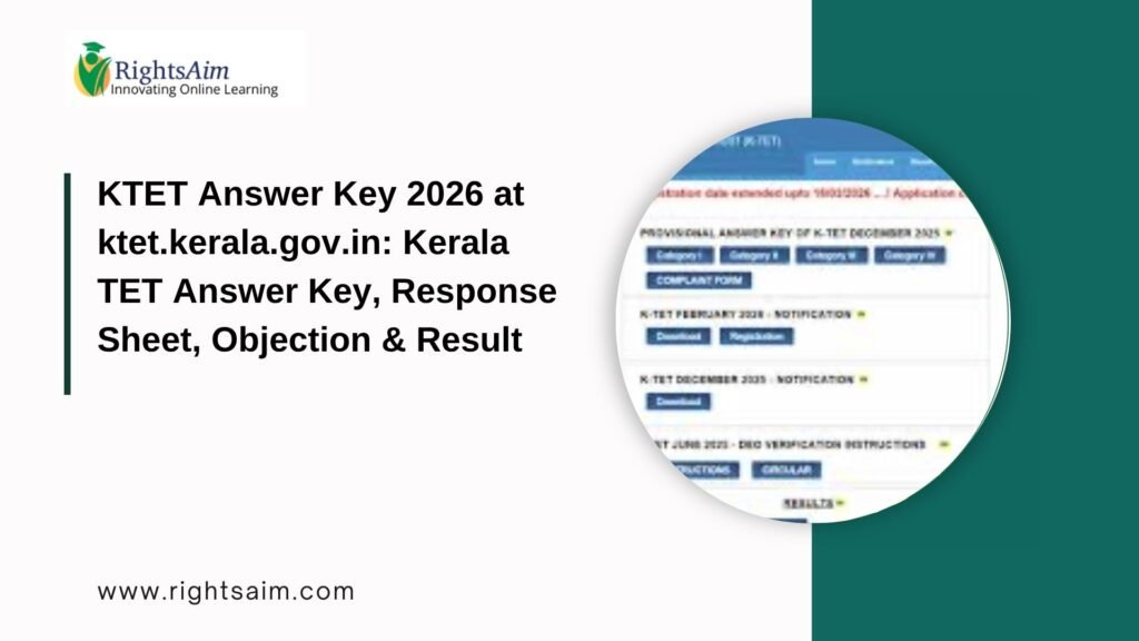 KTET Answer Key 2026