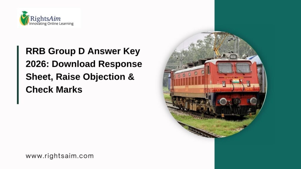 rrb group d answer key 2026