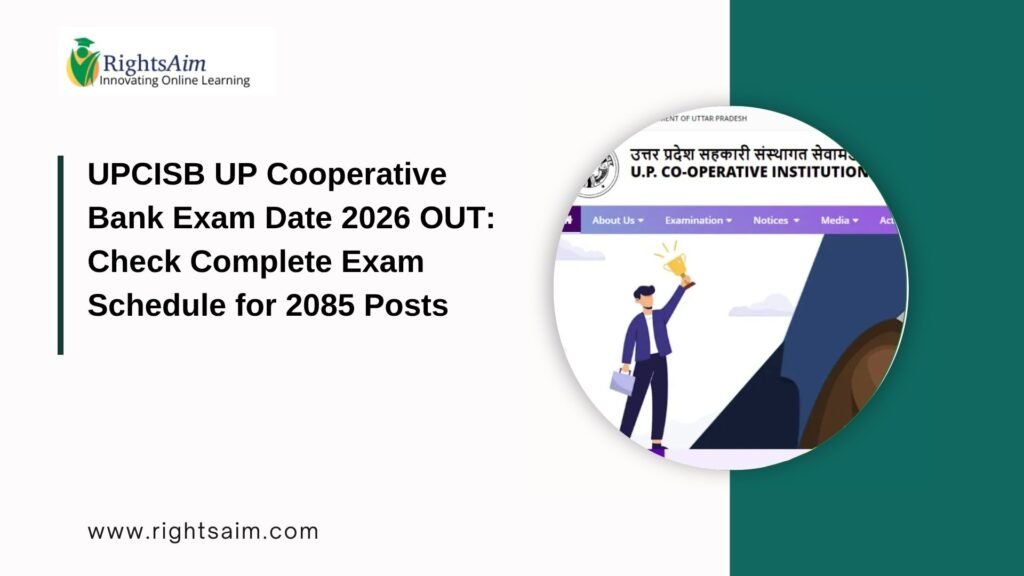 UPCISB UP Cooperative Bank Exam Date 2026